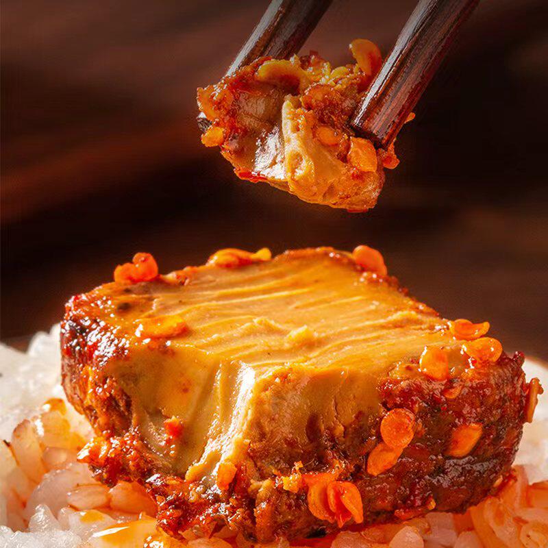 硒都恩施农家自制霉豆腐卤豆腐土家族风味香辣豆腐乳下饭菜350g