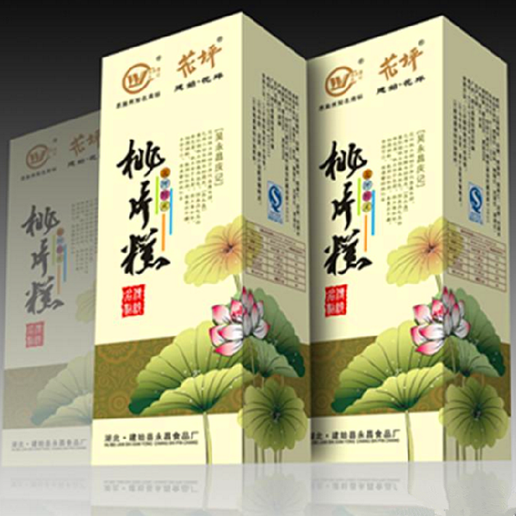 湖北恩施桃片糕女儿城云片糕