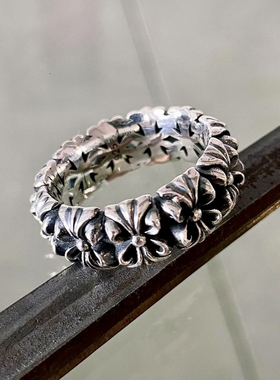 【官方正品授权】LoneOnes Chrome Ring 经典鸢尾花戒指