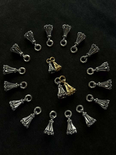 【官方正品授权】LoneOnes Chrome Bell 经典鸢尾花铃铛吊坠