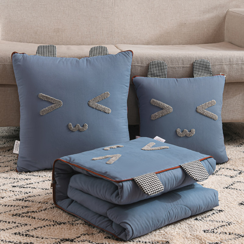 抱枕被子两用四季汽车载办公室午睡枕头靠枕靠垫折叠空调毯二一,居家布艺,抱枕被,淘宝优惠券,粉丝福利购,淘宝优惠卷