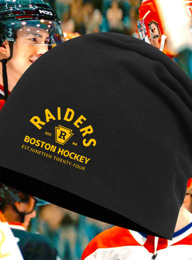 hudsonwilliam巅峰对决同款印花包头帽男女纯棉秋冬保暖堆堆帽子