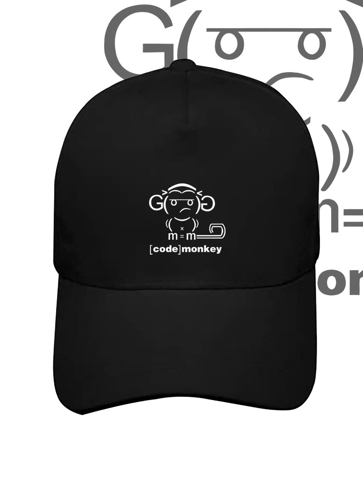 极客Github谷歌程序员IT码农个性印花棒球帽代码男女百搭鸭舌帽子