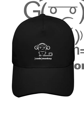 极客Github谷歌程序员IT码农个性印花棒球帽代码男女百搭鸭舌帽子