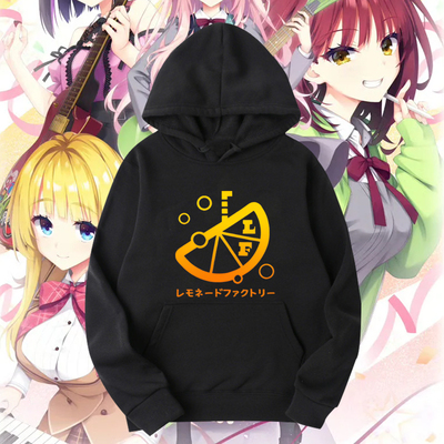 柚子社游戏LimeLight Lemonade Jam隐杏珠印花连帽卫衣宽松上衣服