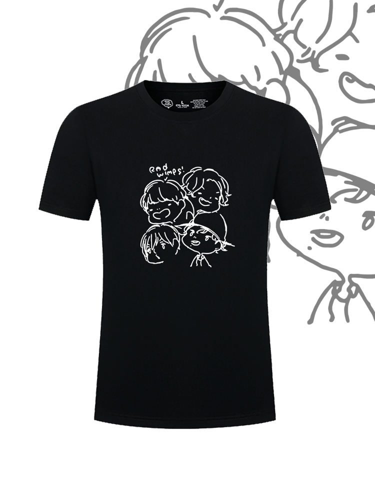 摇滚乐队radwimps演唱会短袖T恤