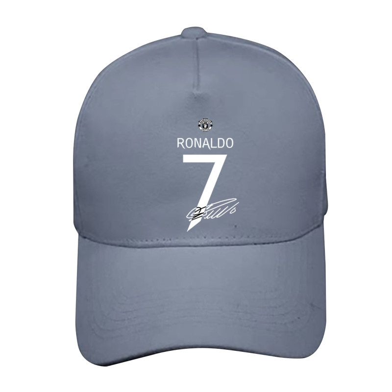 7号棒球帽男女潮CR7足球同款C罗新款运动鸭舌帽潮流遮阳帽子定制
