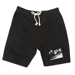 乔冠华中国重返联合国乔的笑爱国潮印花短裤复古宽松五分运动卫裤