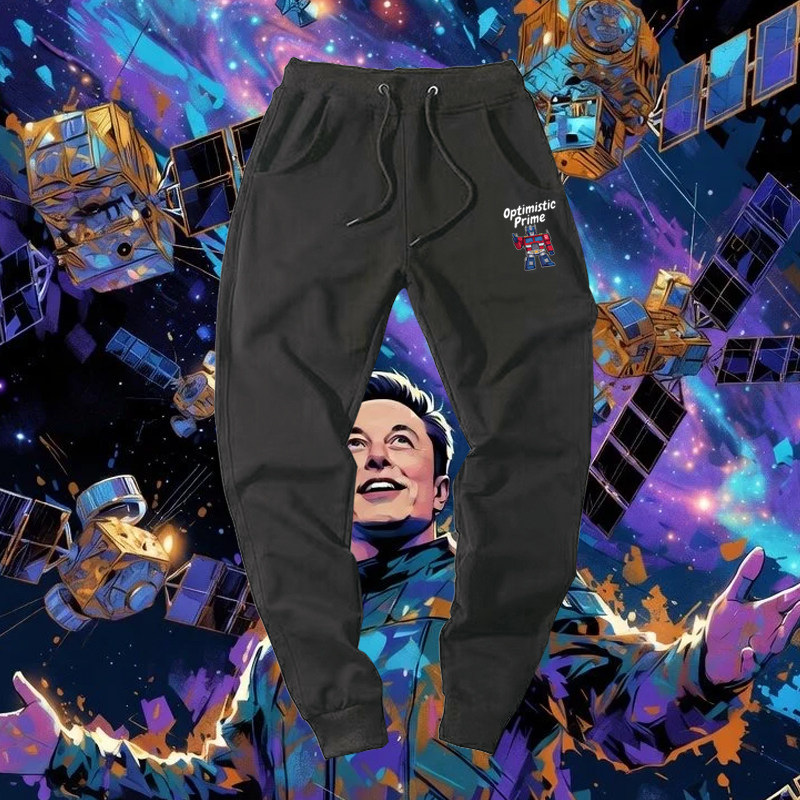 马斯克新采访同款变形金刚擎天柱机器人占领火星卫裤子长裤休闲裤