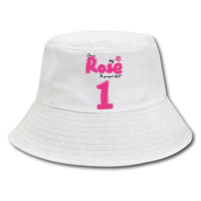 渔夫帽Rose罗斯1号印花