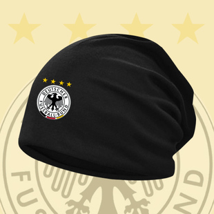 2022秋冬新款德国队足球包头帽男Germany卡塔尔世界杯防风头巾帽