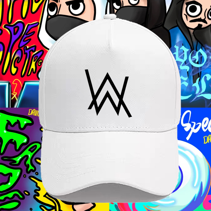 艾伦沃克alanwalker同款faded印花棒球帽男女纯棉遮阳休闲鸭舌帽