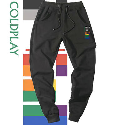 酷玩乐队Coldplay专辑周边裤子男女2025演唱会周边巡演长裤休闲潮