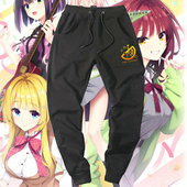 柚子社游戏LimeLight 男女运动裤 Lemonade Jam隐杏珠印花休闲长裤