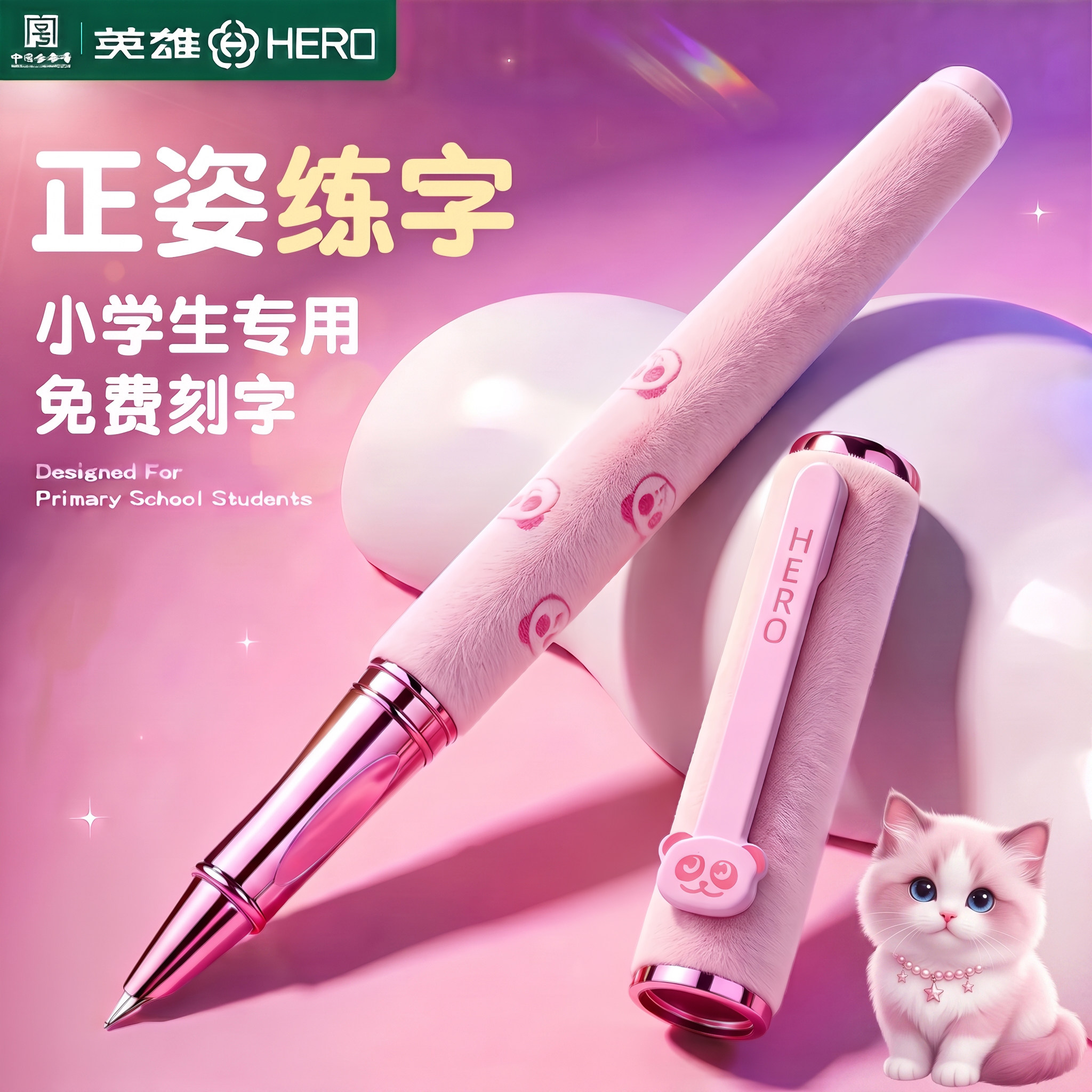 英雄牌钢笔三年级小学生专用练字图片