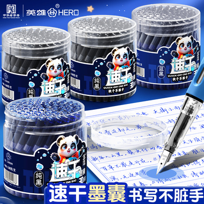 英雄牌钢笔速干墨水小学生练字