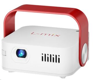 LMIX乐曼2021新款便携式微型手机投影仪家用迷你wifi无线投影机