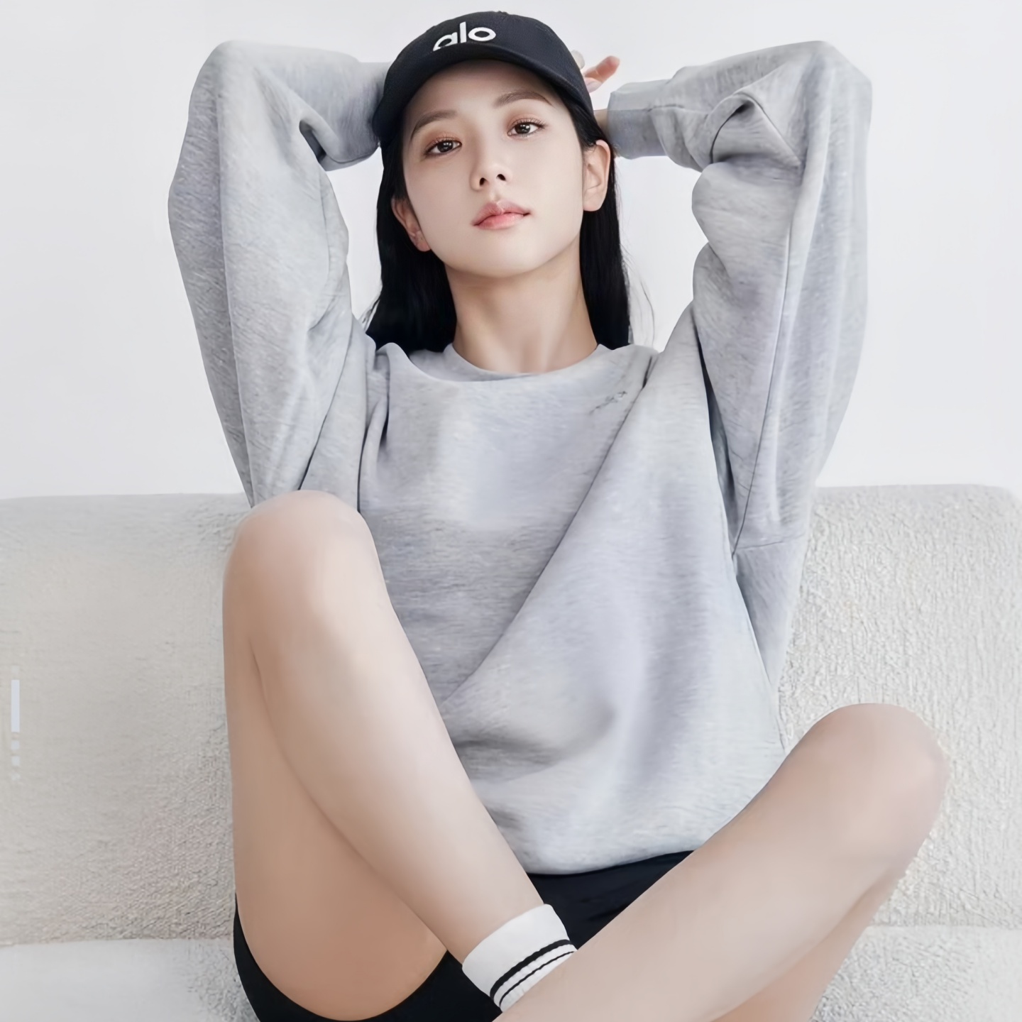 AloYoga美式复古运动休闲卫衣