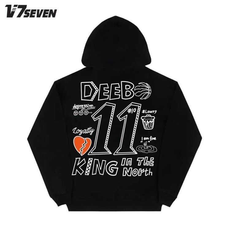 德罗赞双面卫衣球衣圆领卫衣