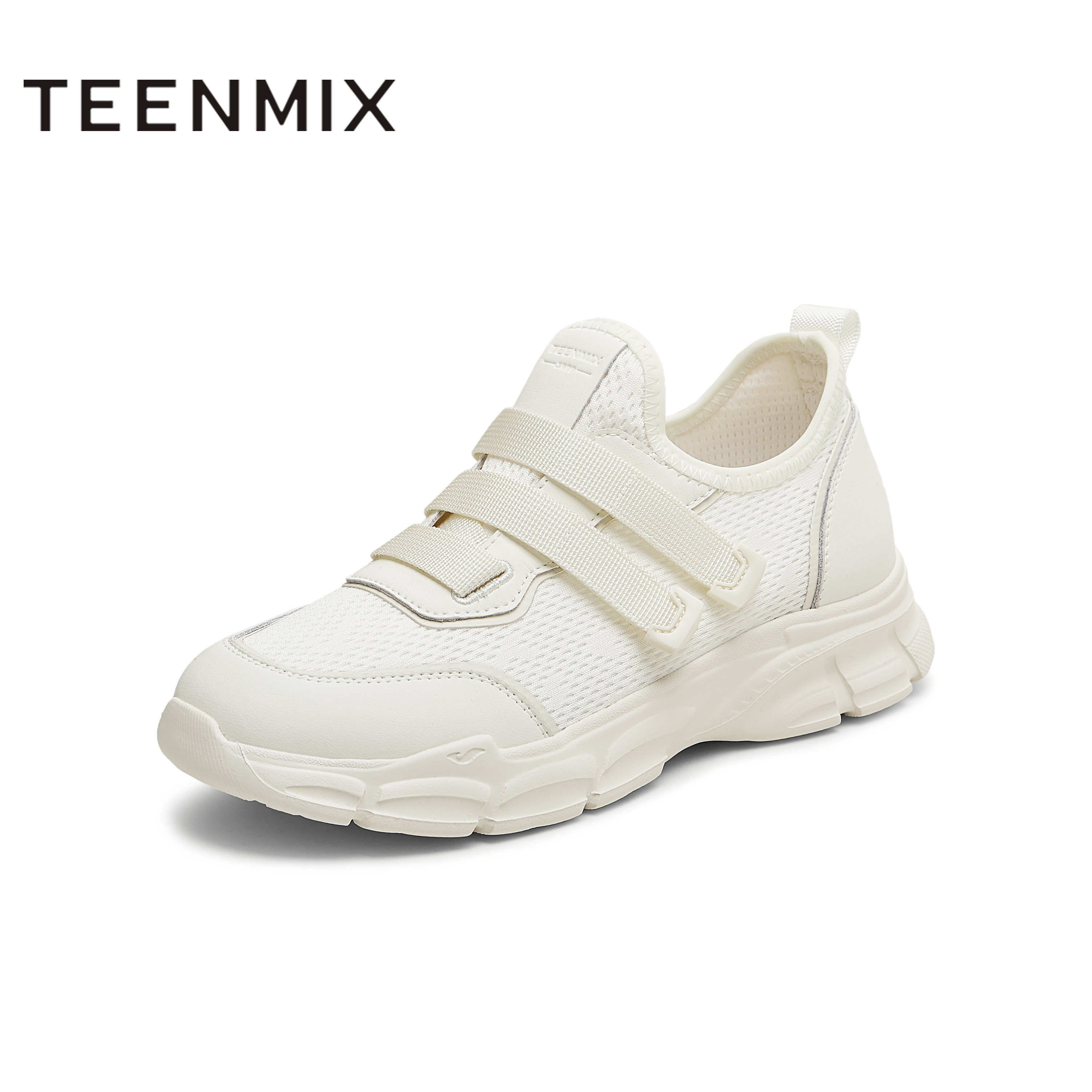 天美意2025秋新款商场同款休闲运动百搭纯色女轻跑鞋BL331CM5