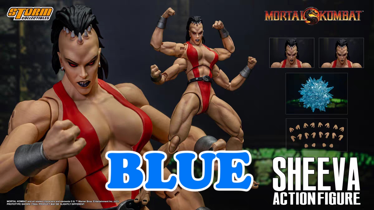 全新 Storm Toys 真人快打 1/12 四手族女皇SHEEVA 西瓦