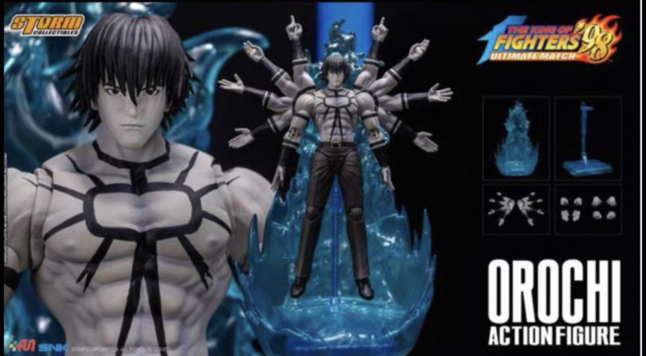 全新现货Storm Toys 1/12拳皇98 Orochi 异色 特别色 大蛇 SKKF04