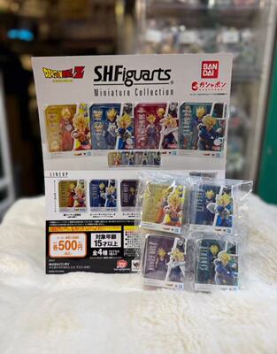 全新现货万代龙珠扭蛋 SHF龙珠人物微缩摆件系列贝吉塔悟空897771