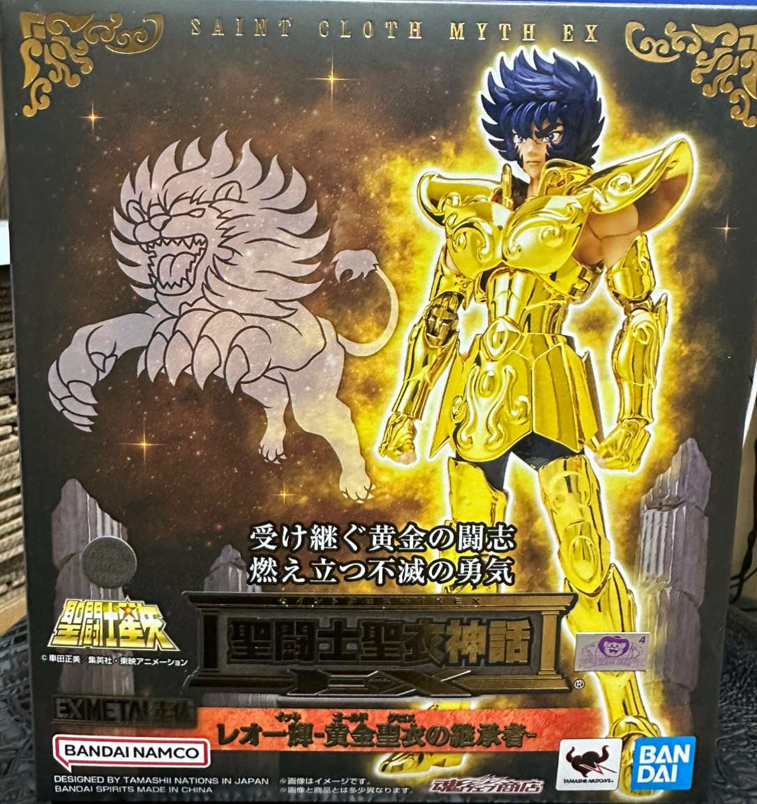 全新现货 万代 Bandai 圣衣神话EX 黄金圣衣的继承者 狮子座 一辉