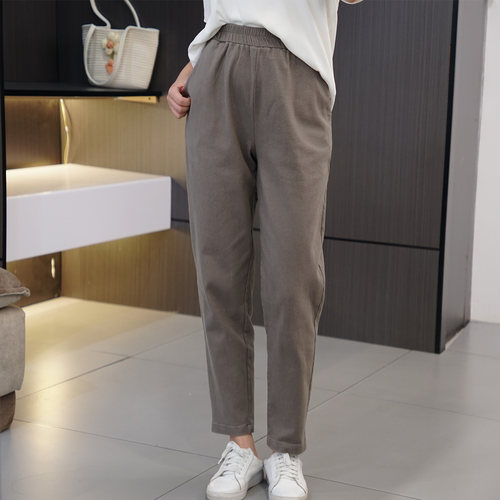 闭眼入巨显瘦松紧腰弹力哈伦裤