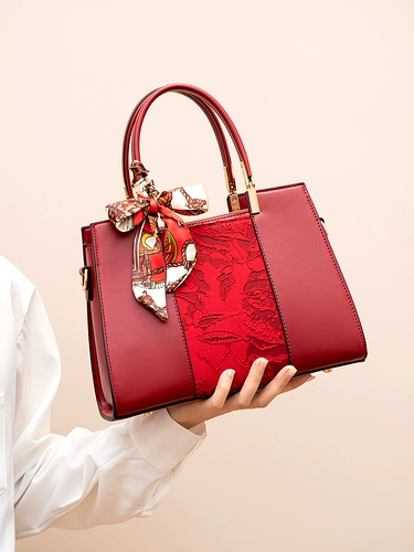 Красная сумка для невесты, китайский стиль, с вышивкой, подарок на день рождения, 2023