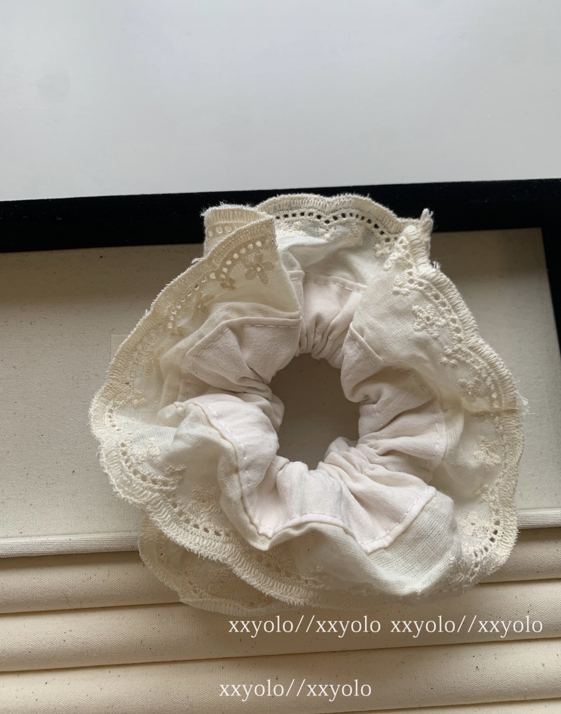 xxyolo棉麻韩风小清新大肠发圈