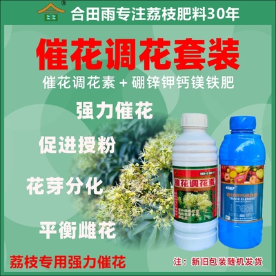 合田雨荔枝龙眼催花调花套装