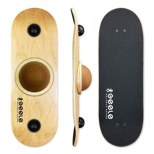 Geele专业旋转平衡板模拟滑雪板