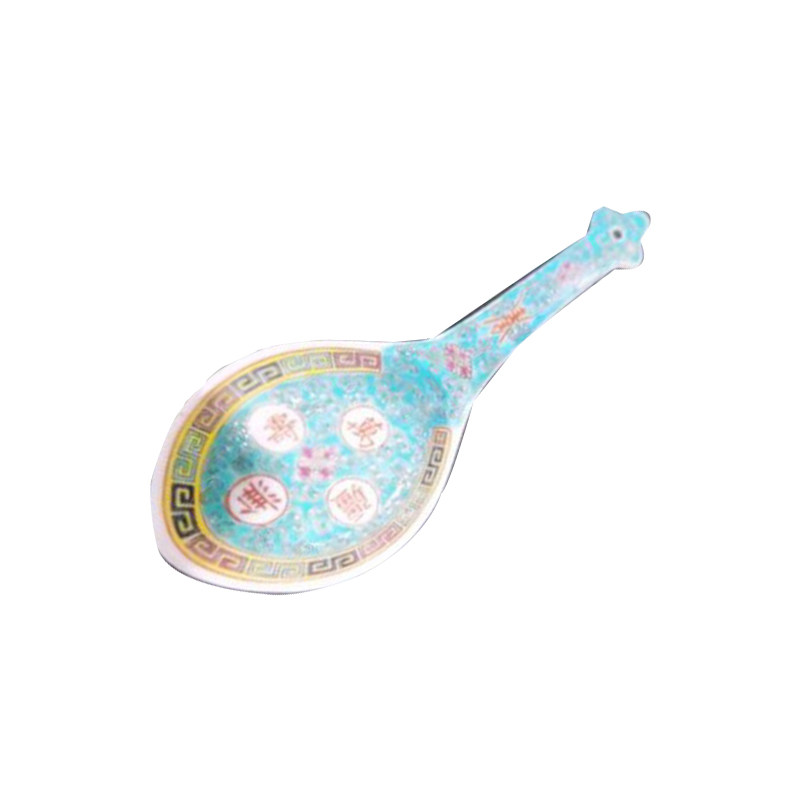 景德镇陶瓷厂货旧货餐具粉彩万寿无疆大勺中式复古家用收藏,餐饮具,叉/勺/筷套装,淘宝优惠券,粉丝福利购,淘宝优惠卷