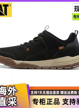 CAT卡特男鞋低帮25新款牛皮户外休闲鞋耐磨秋冬潮流工装鞋P722846