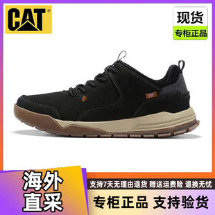 CAT卡特男鞋低帮25新款牛皮户外休闲鞋耐磨秋冬潮流工装鞋P722846