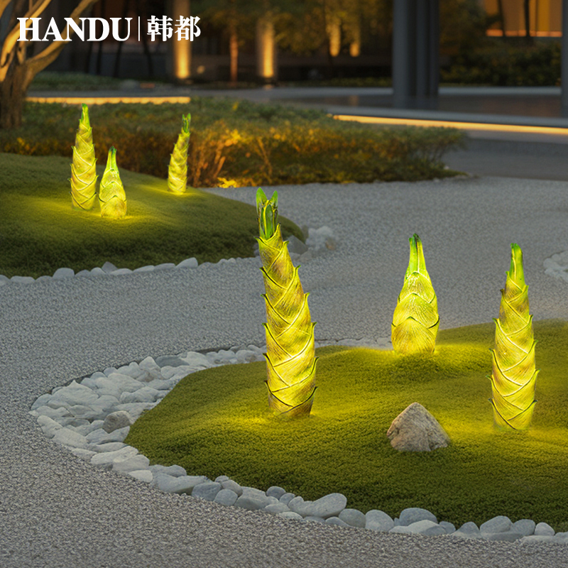 韩都草坪灯户外防水太阳能庭院灯