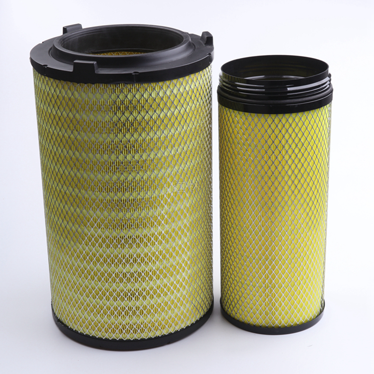 适用于新款欧曼k2845 2844 2846空滤 空气滤清器空气滤芯 带爪扣