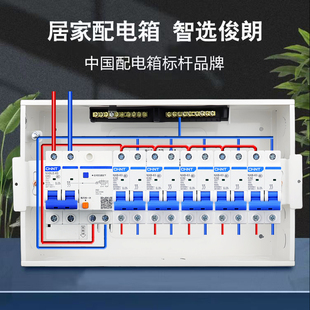 俊朗配电箱全套漏电家用16位10路18位20路22集线8位14布线箱
