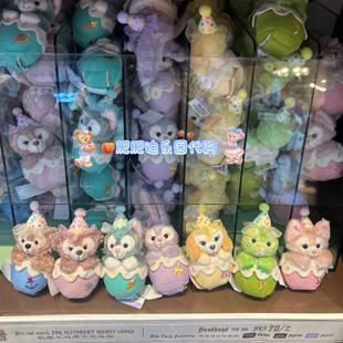 香港迪士尼玲娜贝儿达菲玫玫庆典发箍蛋饼饼olu可爱迷你毛绒头饰