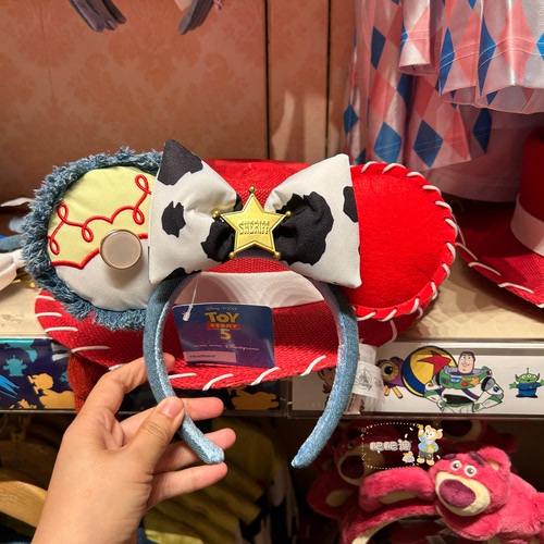 香港迪士尼玩具总动员5玩具发箍冰箱贴发绳周边合集