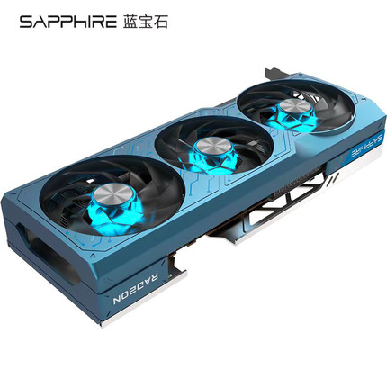 Sapphire/蓝宝石白金版AMD RX 6750GRE极光 极地版台式机绘图显卡