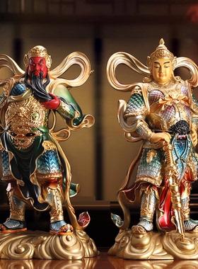 太古彩伽蓝韦陀菩萨佛像关公摆件