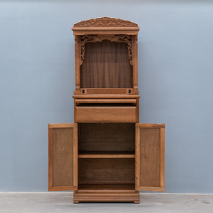 实木佛龛立柜神台柜佛柜家用神龛财神祖先供奉台立柜观音坐台神柜