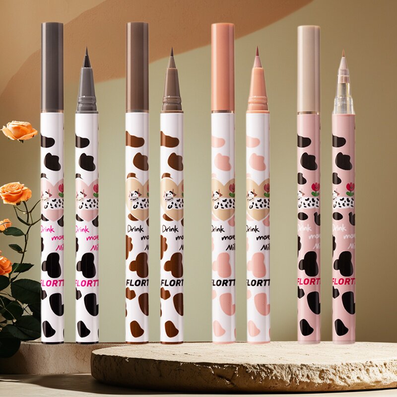 花洛莉亚彩色眼线液笔眼线笔双头提亮高光花落利亚卧蚕笔液体极细