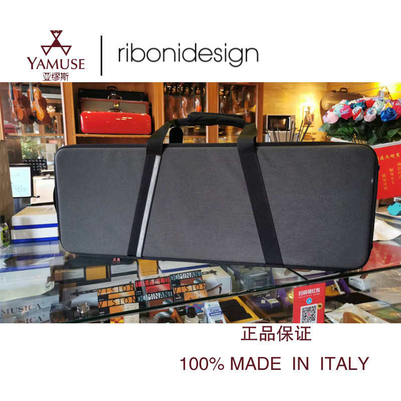 意大利riboni中小提琴盒木质结构