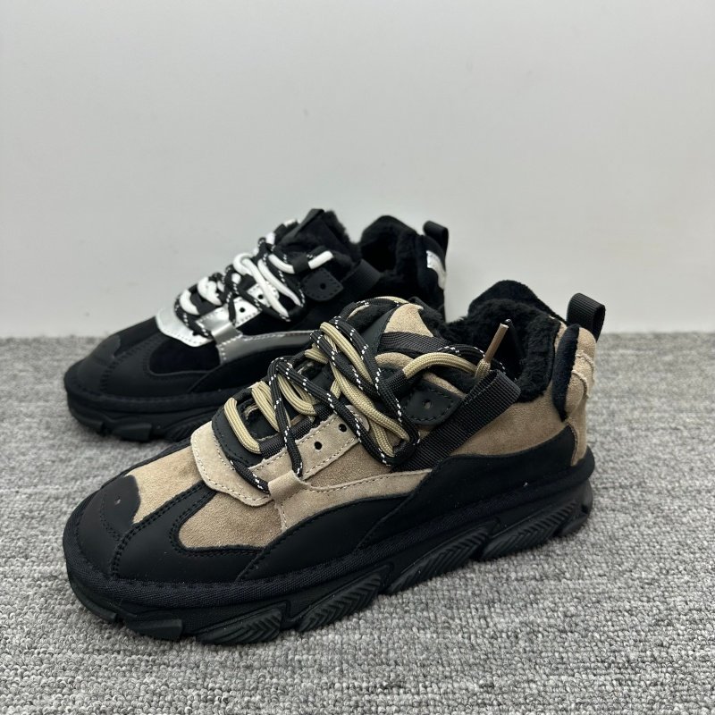 特价处理35.36码真皮加绒女鞋冬季新款百搭厚底休闲时尚女棉鞋潮,女鞋,棉鞋,淘宝优惠券,粉丝福利购,淘宝优惠卷