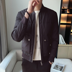 2303`休闲大口袋工装 羽绒棉服棉衣男P115 灰色图片
