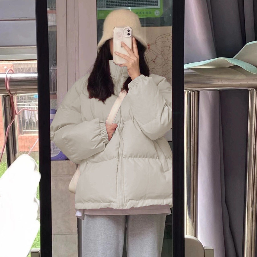 2026新款冬季棉衣女小个子面包服韩系羽绒棉服oversize潮棉袄外套