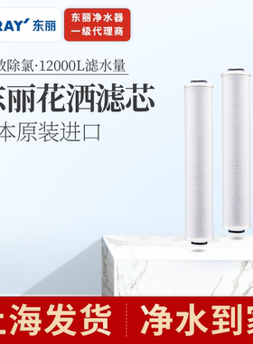 TORAY东丽花洒滤芯日本进口适用RSC51/RS52/RS53/RS54除氯护肤
